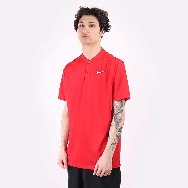 мужская красная футболка Nike Dri-FIT Victory Golf Polo BV6235-657 - цена, описание, фото 1